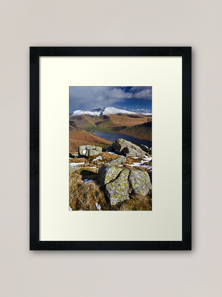 Alternate view of The Scafells Framed Art Print