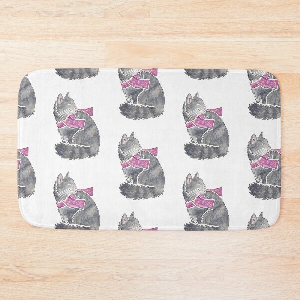 Item preview, Watercolour Norwegian Forest Cat designed and sold by animalartbyjess.