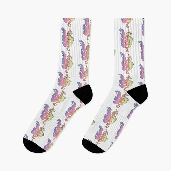 Item preview, Sea Dragon - Pastel Rainbow designed and sold by arturekdesign.