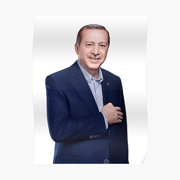 Poster Erdogan Redbubble
