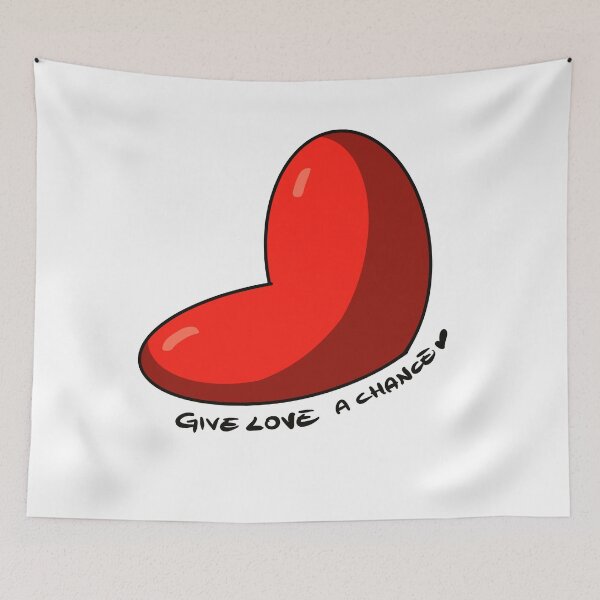 Item preview, Give love a chance designed and sold by lovingkakeart.