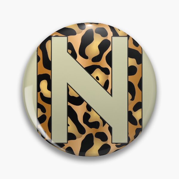 Item preview, Letter "N" Jaguar Stencil font designed and sold by 65 MCMLXV.