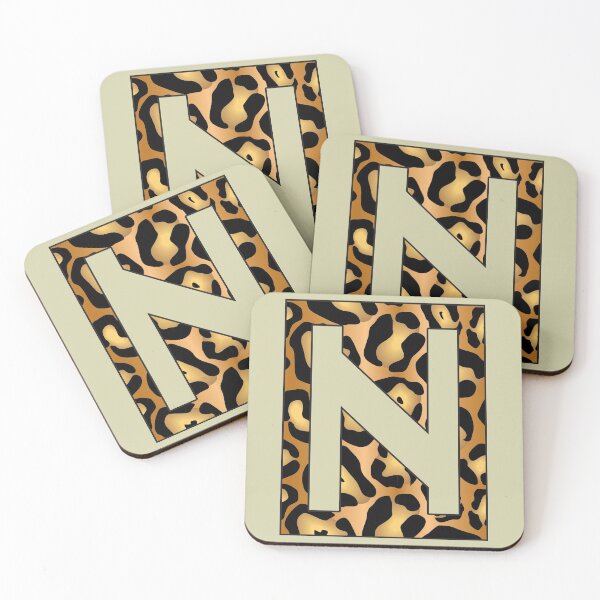 Item preview, Letter "N" Jaguar Stencil font designed and sold by 65 MCMLXV.