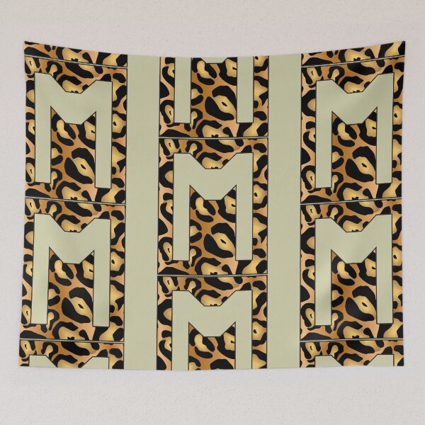 Item preview, Letter "M" Jaguar Stencil font designed and sold by 65 MCMLXV.