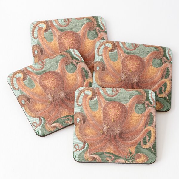 Item preview, Pulpo antiguo bajo el agua designed and sold by ScienceSource.
