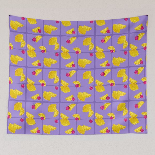 Item preview, Purple Lemon Raspberry Picnic designed and sold by colorfulclaire.