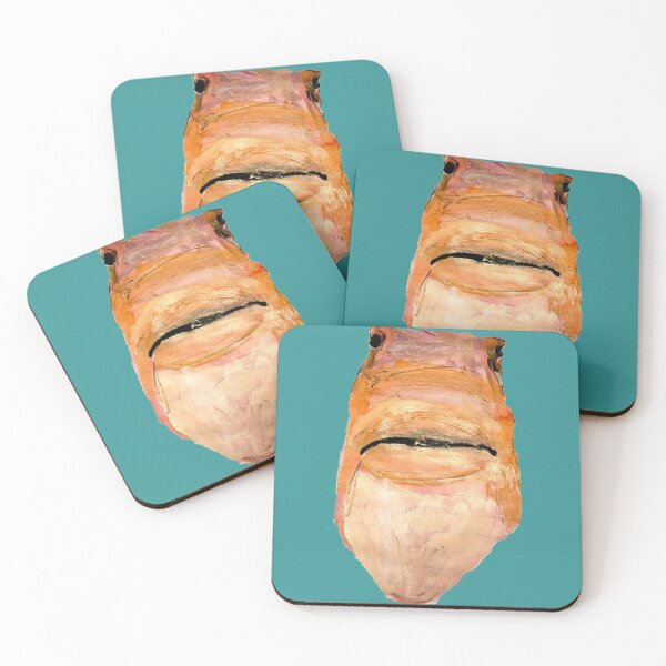 Item preview, Fish Kiss Smooch Meme Painting  designed and sold by comlag.