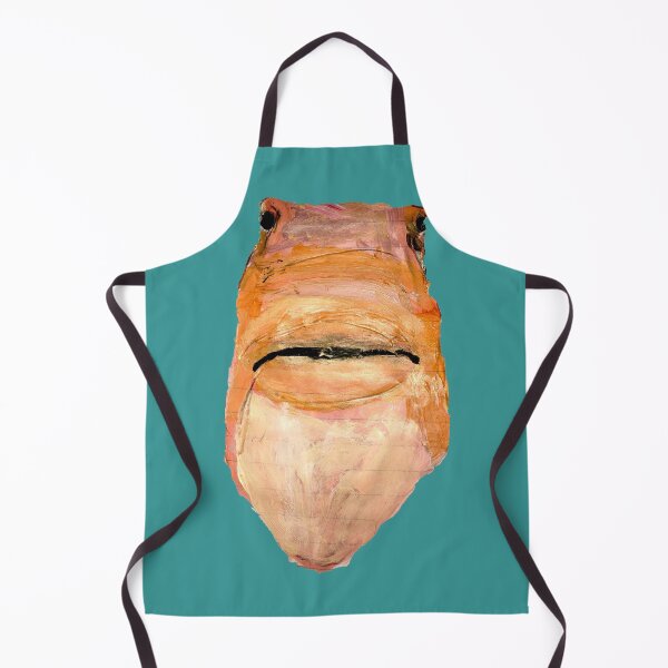 Item preview, Fish Kiss Smooch Meme Painting designed and sold by comlag.