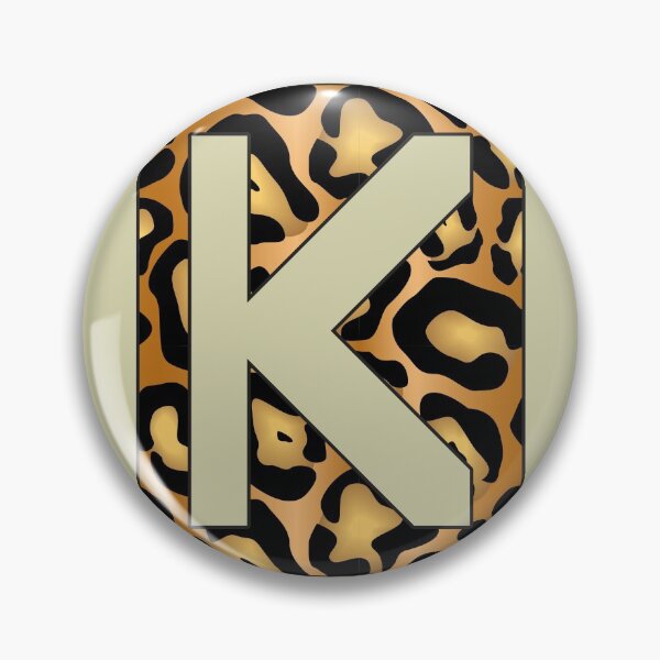 Item preview, Letter "K" Jaguar Stencil font designed and sold by 65 MCMLXV.