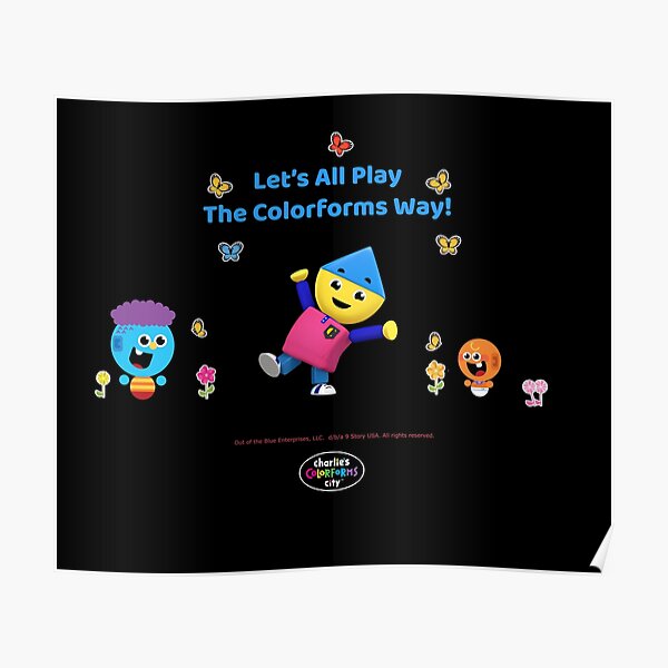 Charlie's Colorforms City - Let’s all play the Colorforms way! Poster