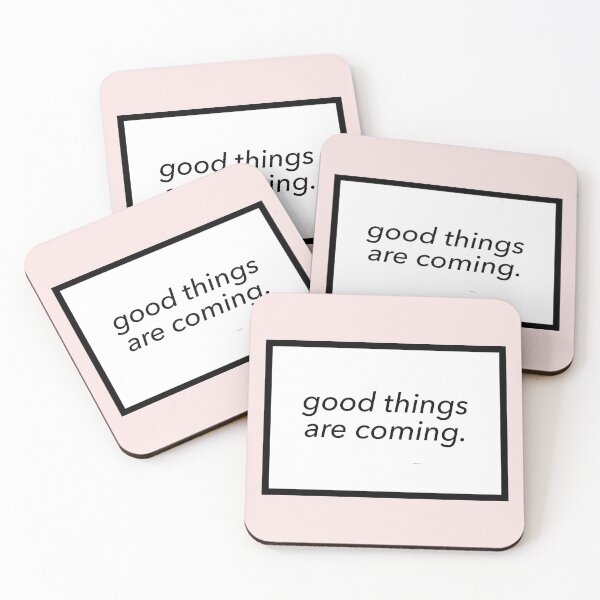 Item preview, good things are coming box design designed and sold by 3meistudios.