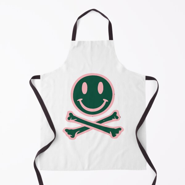 Item preview, Acid house smile face with crossed bones. For ravers! designed and sold by paulo silveira.