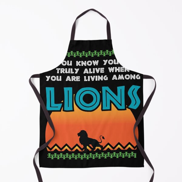Item preview, Living Among Lions Afrikan Proverb Safari Quote  Safari designed and sold by Rzelemenz.
