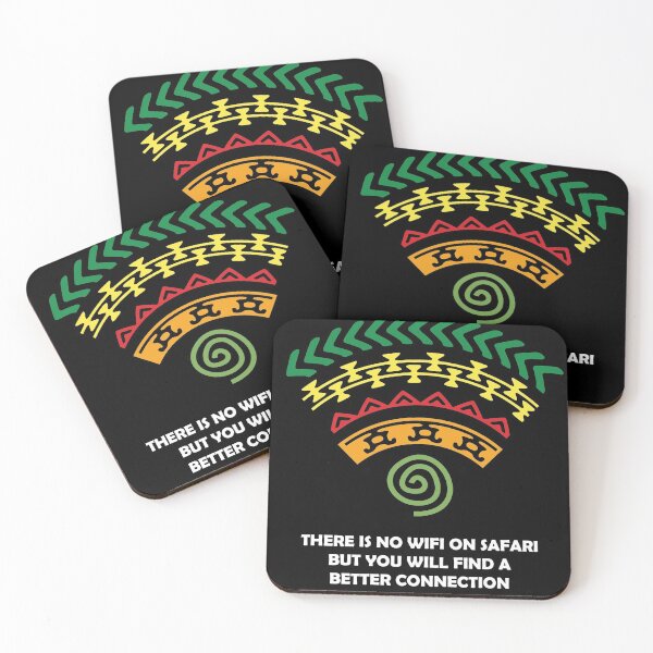 Item preview, There is no Wifi But a Better Connection Africa Safari designed and sold by Rzelemenz.