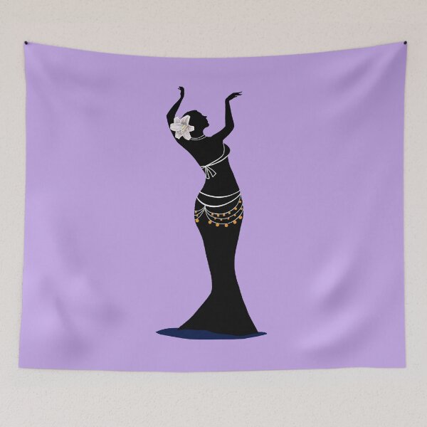Item preview, Fusion Belly Dancer Lilac Background designed and sold by meleyart.