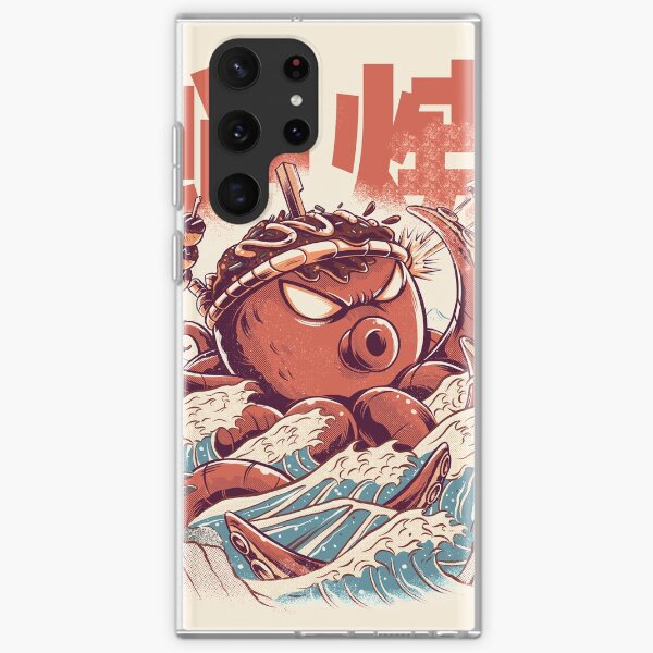 Aperçu de l'œuvre Attaque de Takoyaki créée et vendue par Ilustrata®.