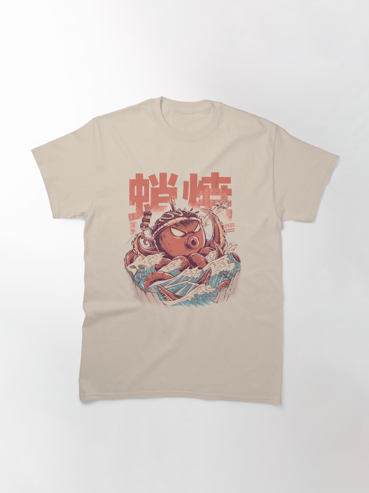 Thumbnail 2 of 7, Classic T-Shirt, Takoyaki Attack designed and sold by Ilustrata Design.