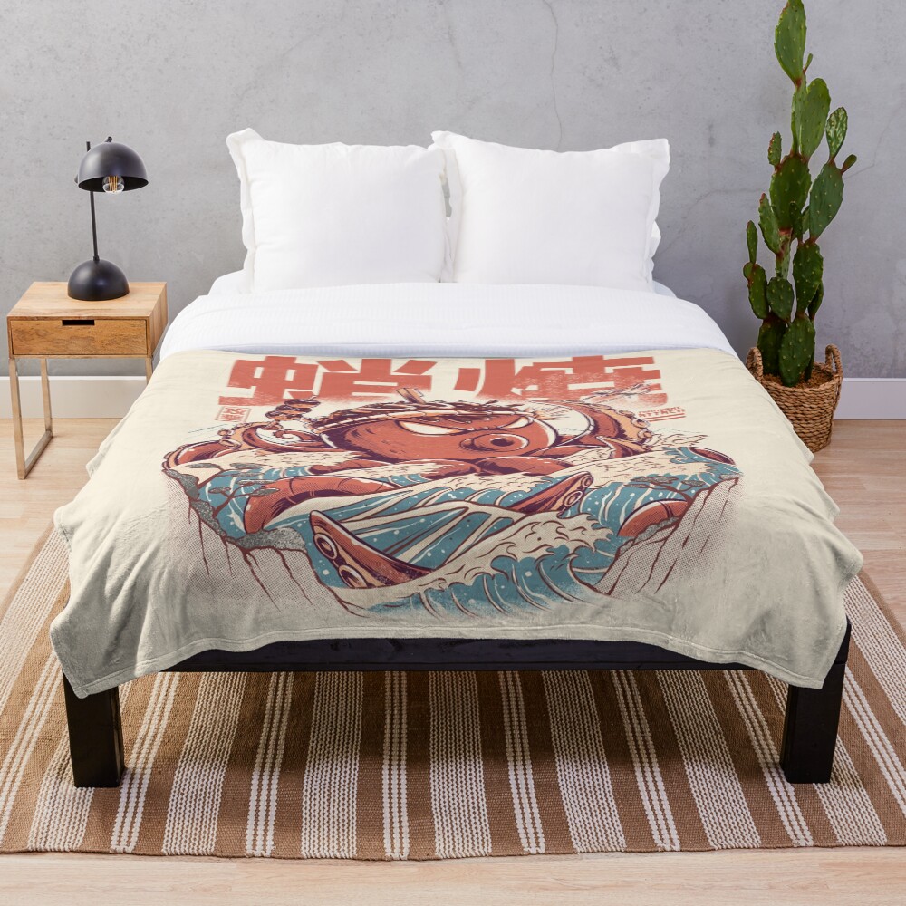 Item preview, Throw Blanket designed and sold by ilustrata.