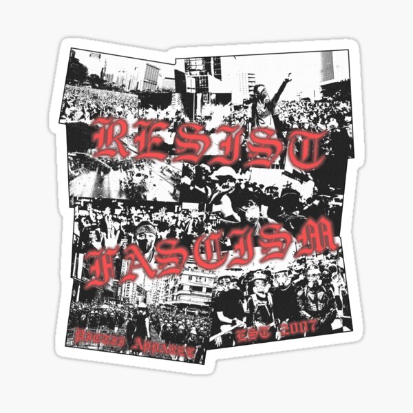 Artikel-Vorschau von RESIST FASCISM - 4A, designt und verkauft von RFDEZIII.