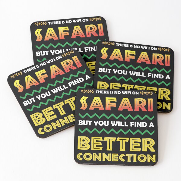 Item preview, There is no Wifi But a Better Connection Africa Safari designed and sold by Rzelemenz.
