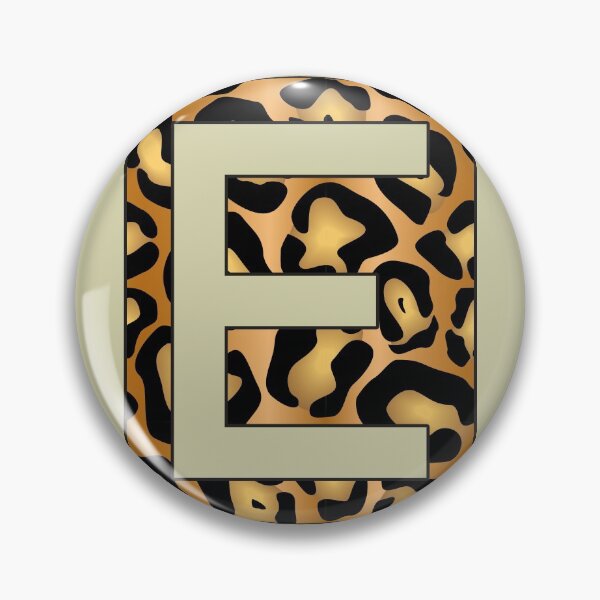 Item preview, Letter "E" Jaguar Stencil font designed and sold by 65 MCMLXV.