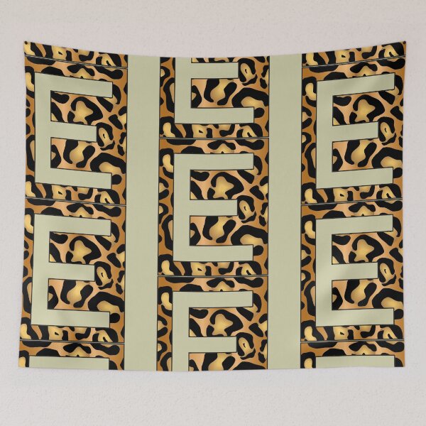 Item preview, Letter "E" Jaguar Stencil font designed and sold by 65 MCMLXV.