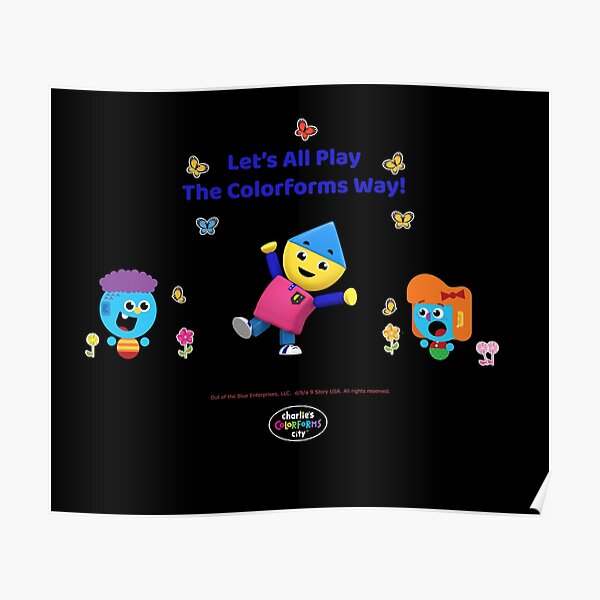 Charlie's Colorforms City - Let’s all play the Colorforms way! Poster