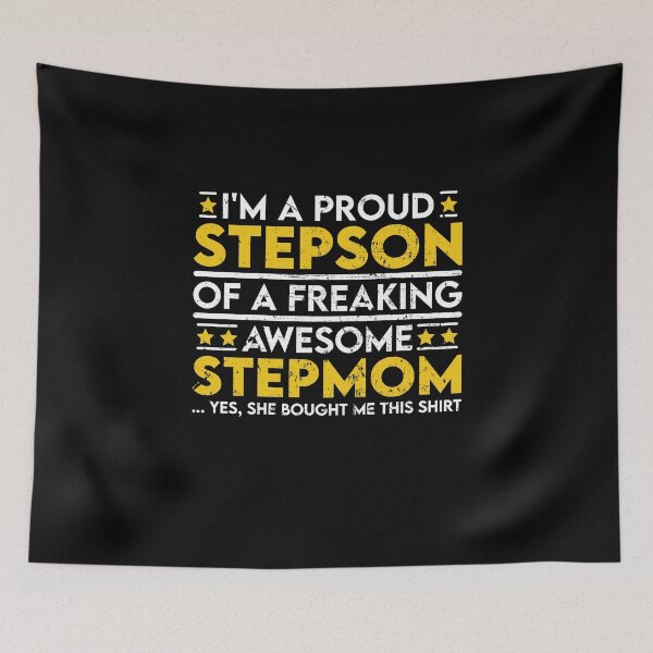 Item preview, I'm a Proud Stepson of a Freaking Awesome Stepmom designed and sold by sesa10.