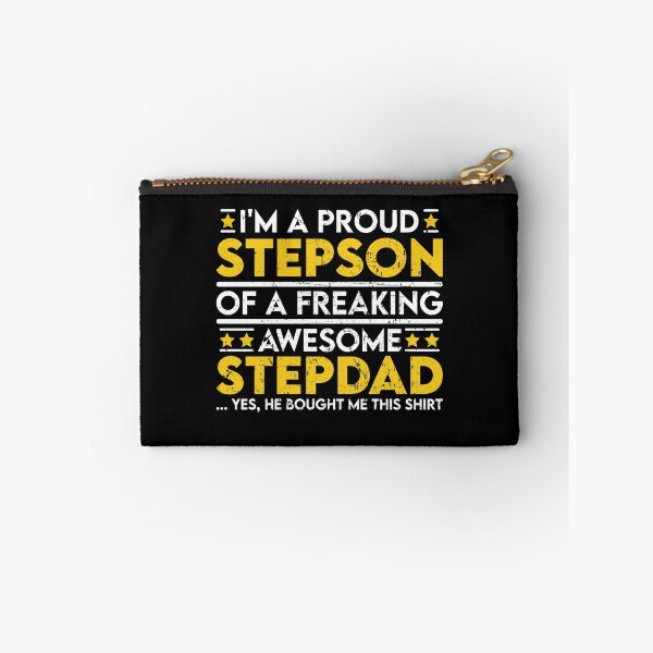 Item preview, I'm a Proud Stepson of a Freaking Awesome Stepdad designed and sold by sesa10.