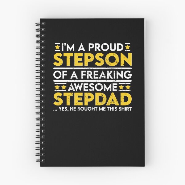 Item preview, I'm a Proud Stepson of a Freaking Awesome Stepdad designed and sold by sesa10.