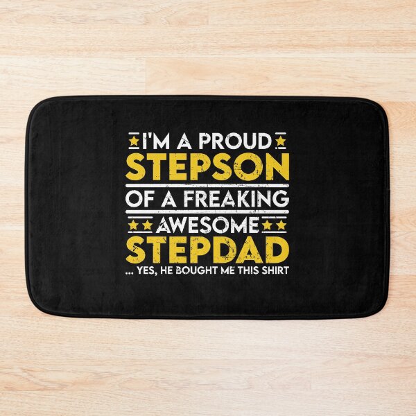 Item preview, I'm a Proud Stepson of a Freaking Awesome Stepdad designed and sold by sesa10.