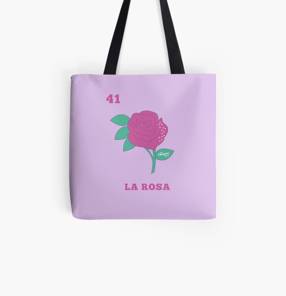 La Rosa All Over Print Tote Bag