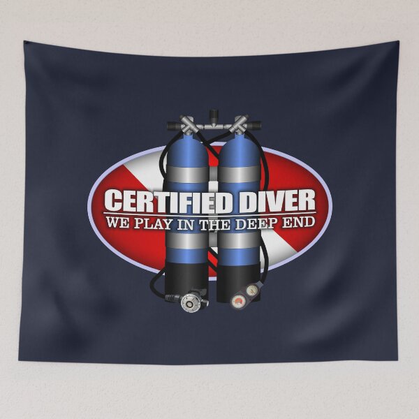 Item preview, Certified Diver (ST) designed and sold by curranmorgan.
