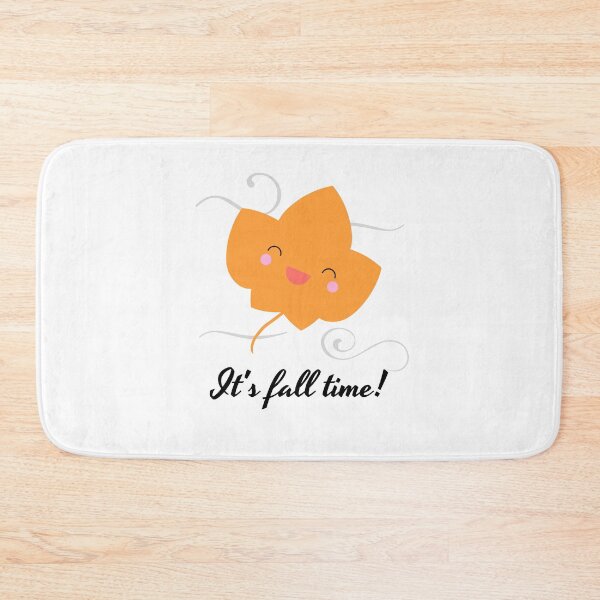 Item preview, It's fall time  - cute autumn leaf falling with the wind  designed and sold by LeenDesign.