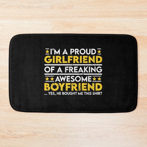 Item preview, I'm a Proud Girlfriend of a Freaking Awesome Boyfriend designed and sold by sesa10.