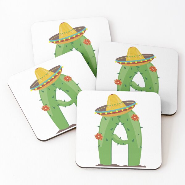 Item preview, Mexican Cactus Letter A designed and sold by madcocreative.