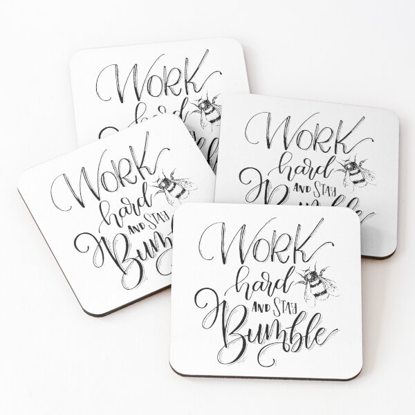 Item preview, Work Hard And Stay Bumble, Bumblebee Quote designed and sold by EPOOCH.