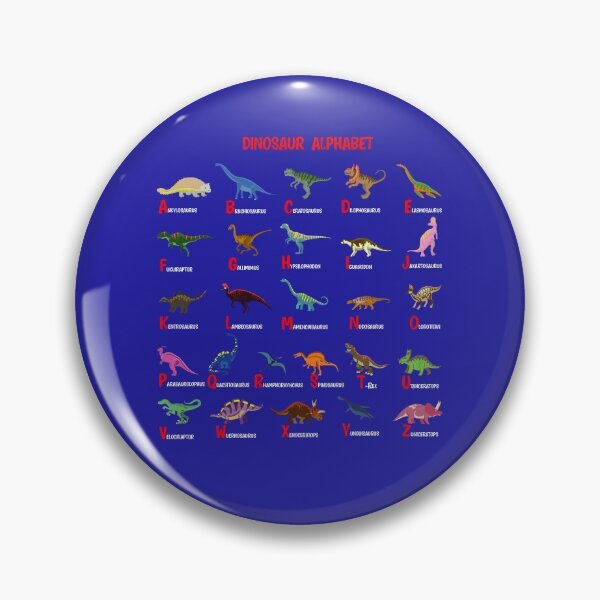 Item preview, Dinosaur Alphabet, Funny Gift for Dinosaur Lovers Kids, Boys and Adults designed and sold by smaynoo.