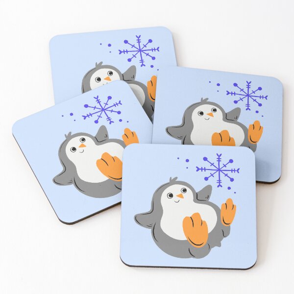 Item preview, Playful Penguin And Snowflake designed and sold by OhMyStarling.
