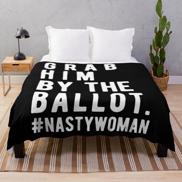 Item preview, Grab Him By the Ballot | anti trump 2020 | trump vote  designed and sold by CodingForTech.
