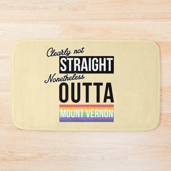 Item preview, (Clearly Not) Straight (Nonetheless) Outta Mount Vernon - Baltimore Pride designed and sold by rhserra.