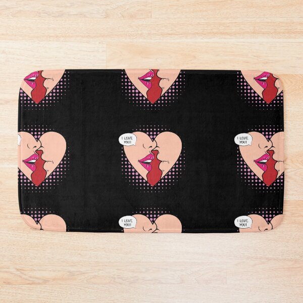 Item preview, I love you! Heart kisses  designed and sold by Got-Ya-Bak.