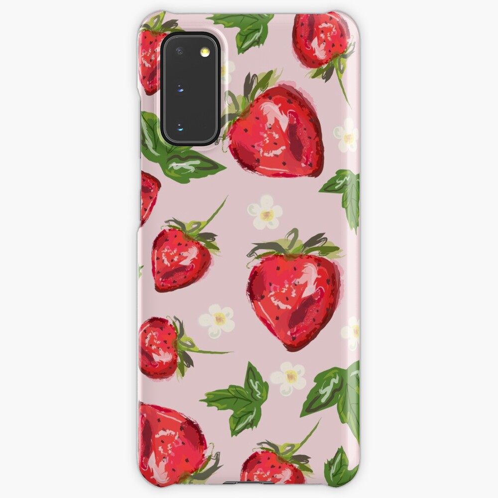 Strawberry Botanical Case & Skin for Samsung Galaxy