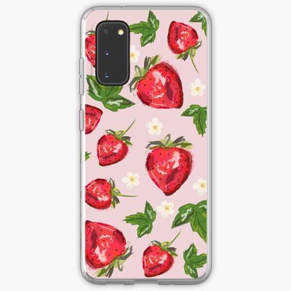 Strawberry Botanical Samsung Galaxy Soft Case