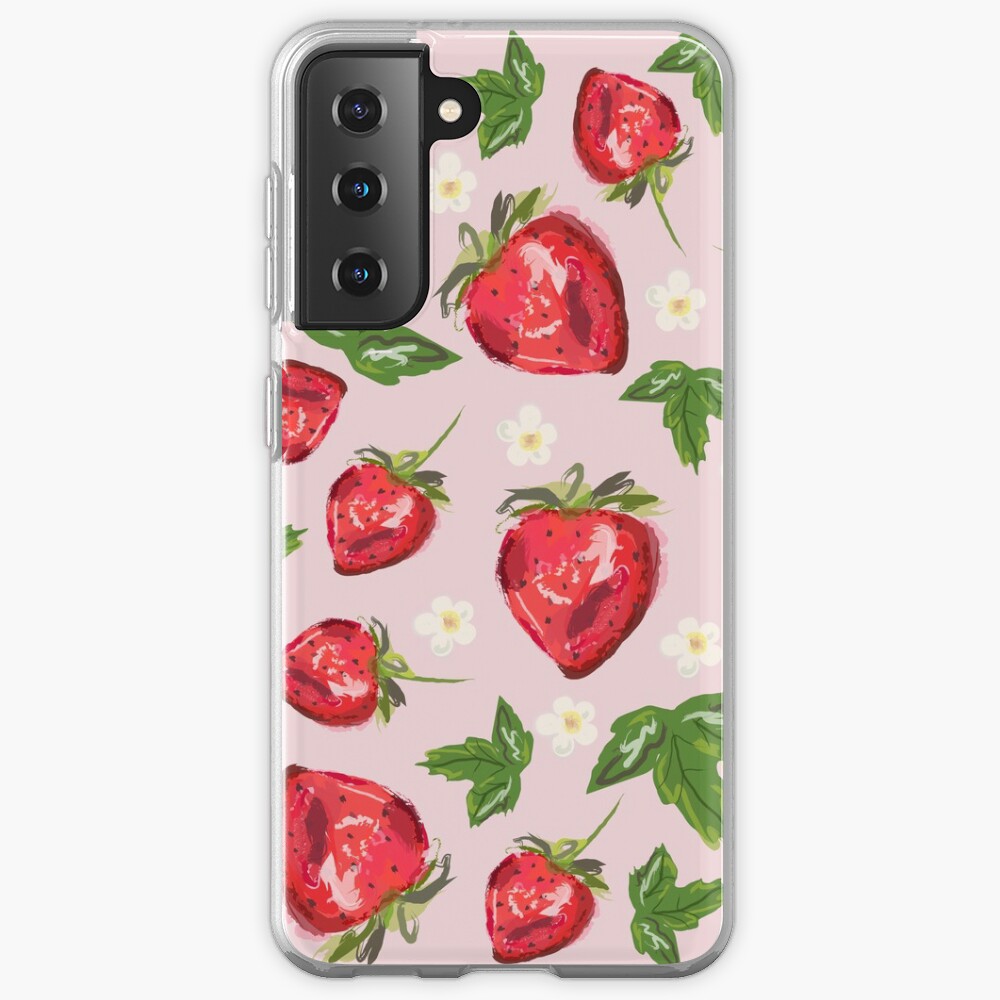 Strawberry Botanical Case & Skin for Samsung Galaxy
