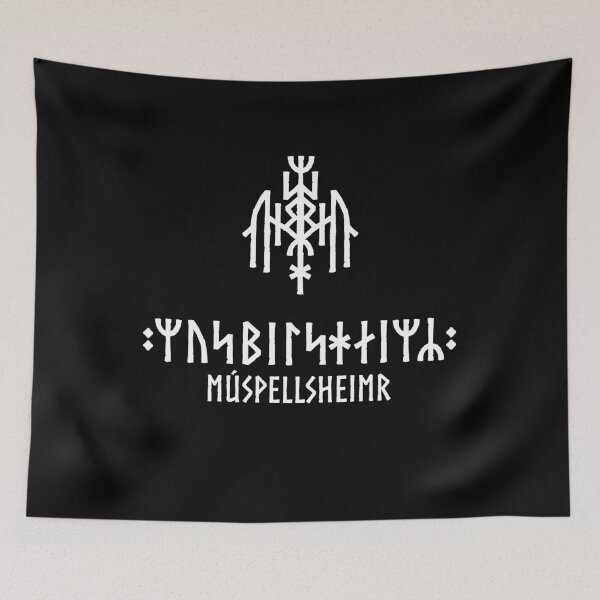 Item preview, Viking Bind Rune Muspelheim designed and sold by Helgi-chris.