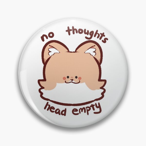 Item preview, no thoughts, head empty designed and sold by hoshiumies.
