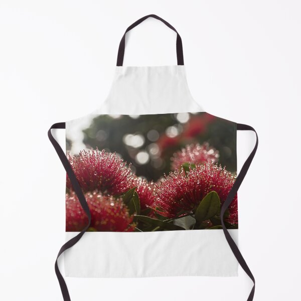 Item preview, pohutukawa flower in the rain designed and sold by DVart-nz.