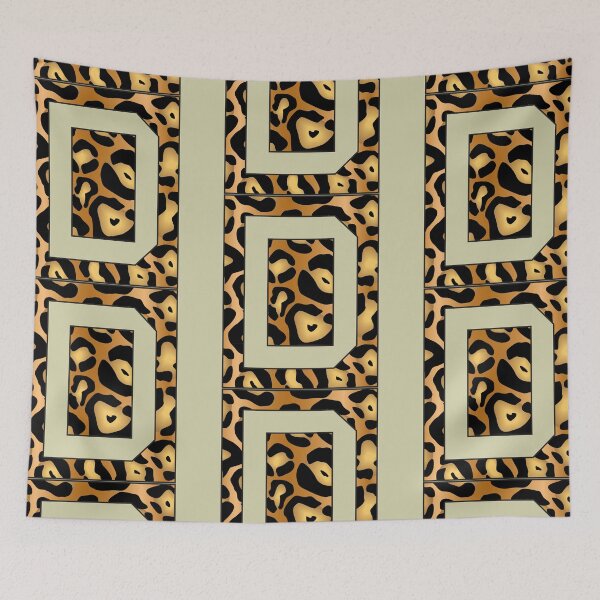 Item preview, Letter "D" Jaguar Stencil font designed and sold by 65 MCMLXV.