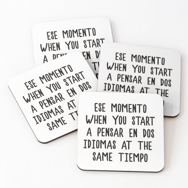 Item preview, That moment, Spanish, English, bilingual 2 languages designed and sold by Finde.
